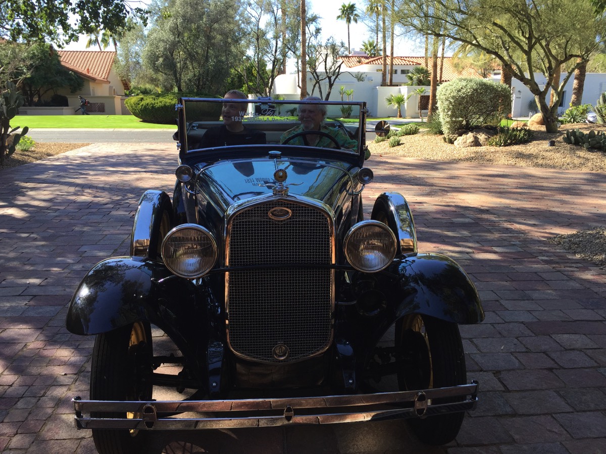 1931 Ford Model A (front view)