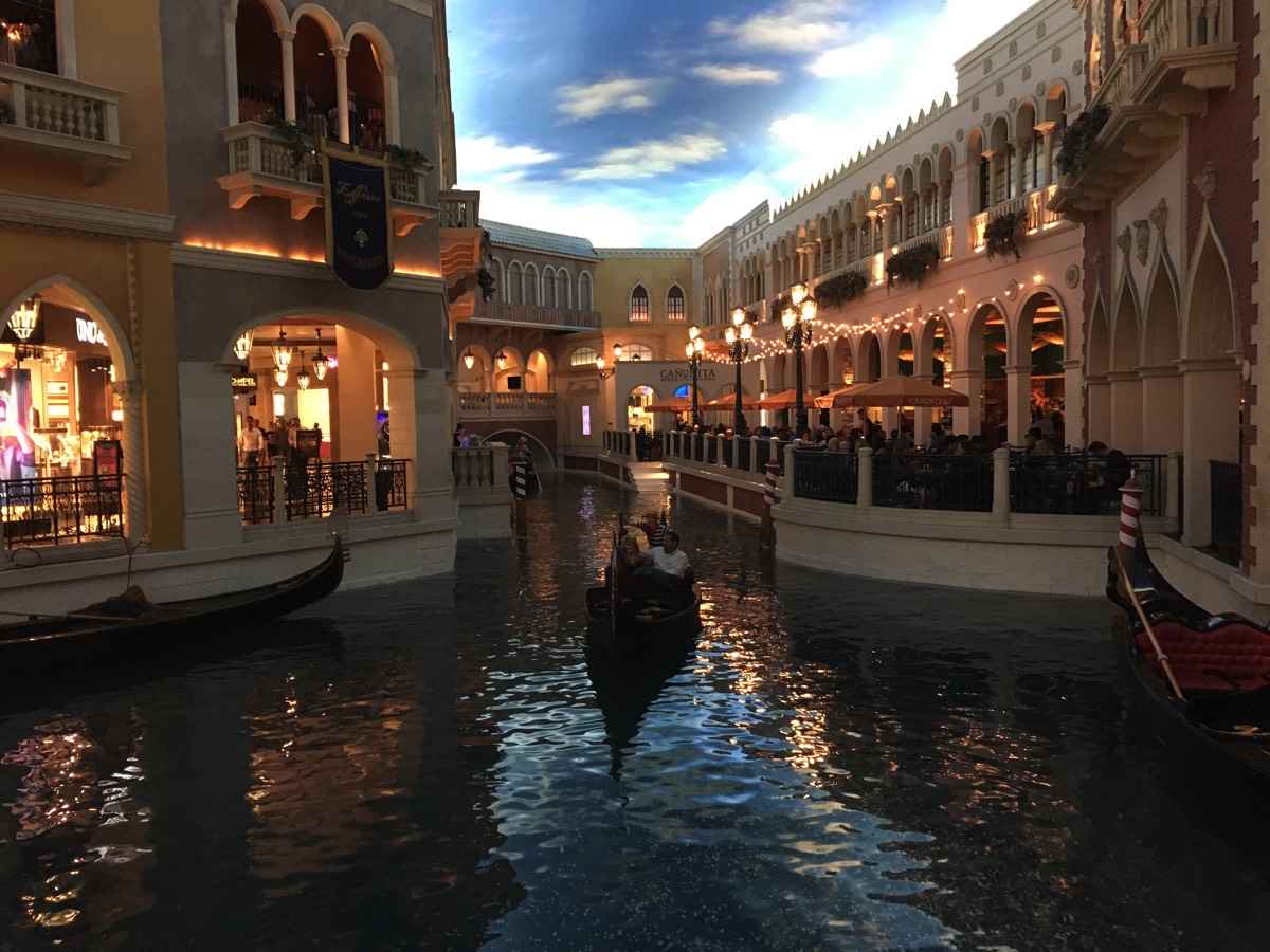 The Grand Canal Shoppes at the Venetian