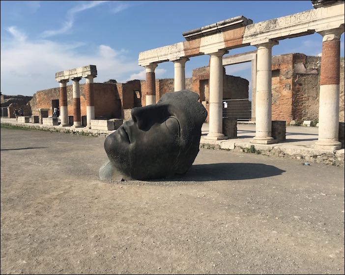 Ruins in Pompeii (Italy)